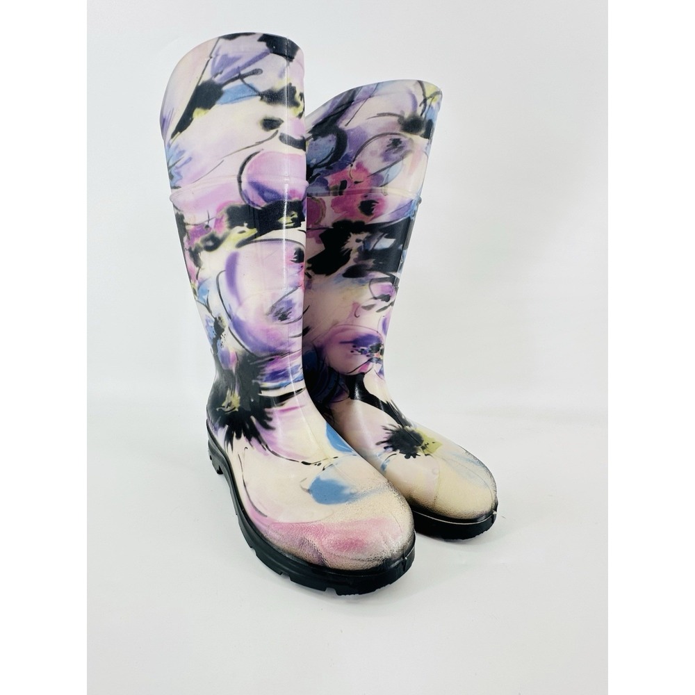Waterproof Realtree Ranger Servus Womens‎ Size 9 Pink Purple Camo Rain Boot